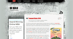 Desktop Screenshot of deboloasturias.com